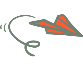 Paper plane icon