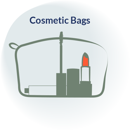 beauty & cosmetic packaging Cosmetic Bags