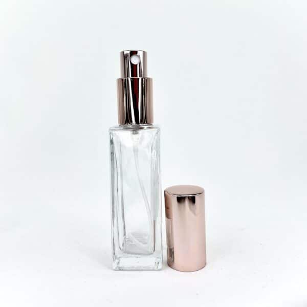 Glass fragrance bottle square metal cap ST-FRAB-032 - Image 2