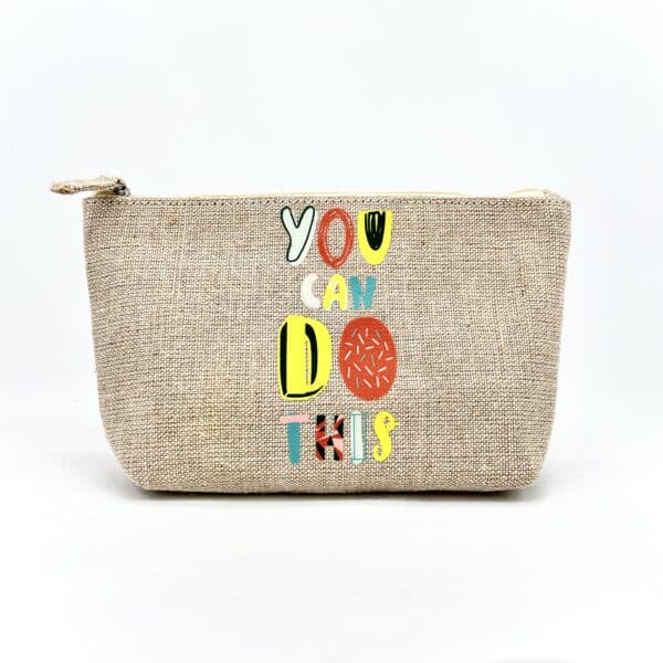 Jute Cosmetic bag ST-1207 - Image 2