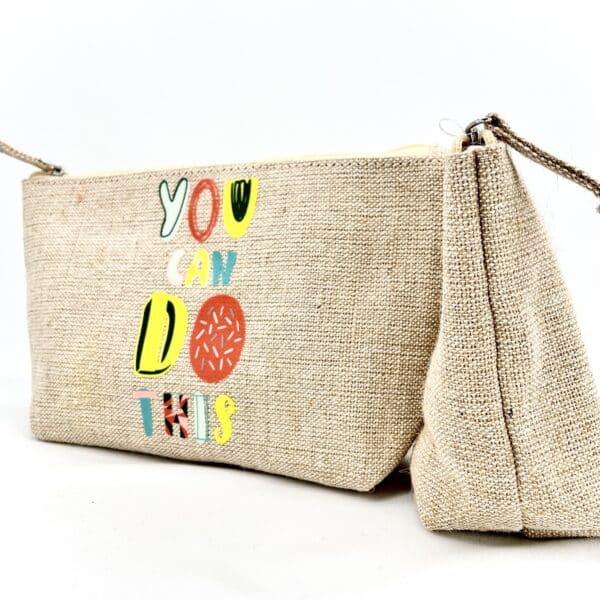 Jute Cosmetic bag ST-1207 - Image 3