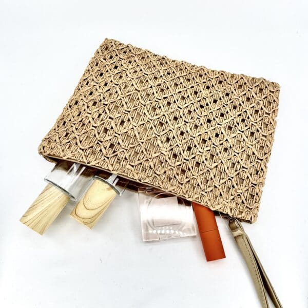 Paper straw cosmetic bag ST-S06-1317 - Image 2