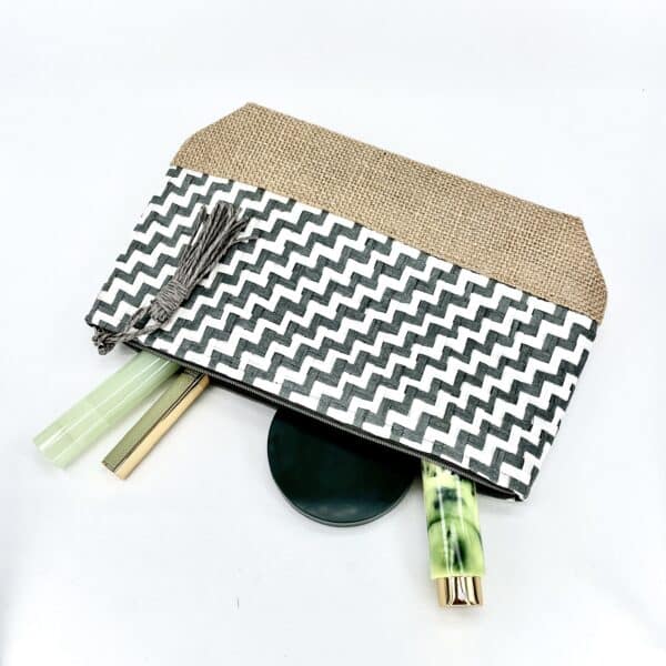 Paper straw cosmetic bag ST-S06-1325 - Image 3
