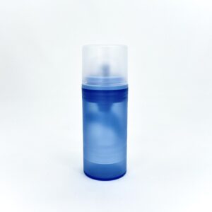 Mono-plastic 100% Recyclable airless cosmetic bottle packaging, in various size, customisable PCR percentage, colour, finishing and printing
