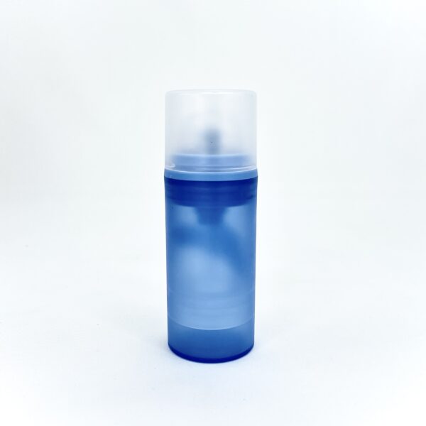 Mono-plastic 100% Recyclable airless cosmetic bottle packaging, in various size, customisable PCR percentage, colour, finishing and printing