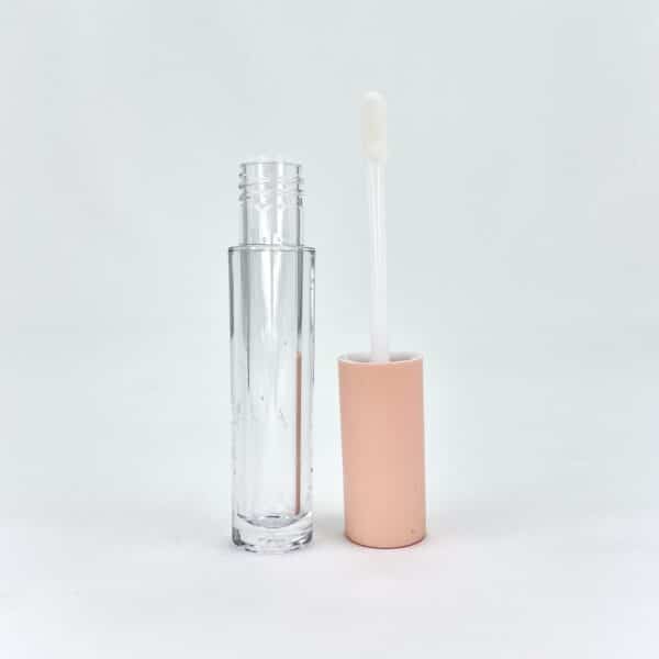 Cosmetic lip gloss tube, PCR option available in various size, customisable PCR percentage, colour, finishing and printing