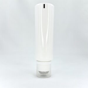 Wholesale Tube with scrubbing head for cosmetic or skincare products, PCR and Ocean-bound plastic available, customisable colour, size and printing.