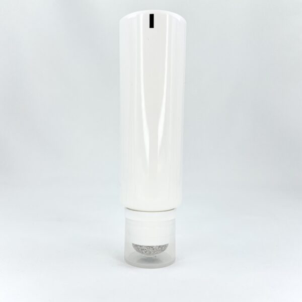Wholesale Tube with scrubbing head for cosmetic or skincare products, PCR and Ocean-bound plastic available, customisable colour, size and printing.