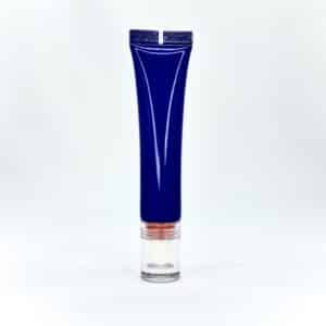 Wholesale cosmetic tube with applicator for cosmetic or skincare products, with turning lock system, PCR and Ocean-bound plastic available, customisable colour, size and printing