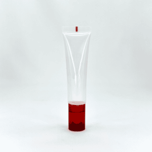 Wholesale cosmetic tube with applicator for cosmetic or skincare products, with turning lock system, PCR and Ocean-bound plastic available, customisable colour, size and printing