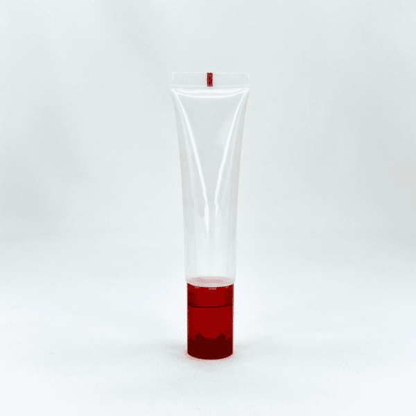 Wholesale cosmetic tube with applicator for cosmetic or skincare products, with turning lock system, PCR and Ocean-bound plastic available, customisable colour, size and printing