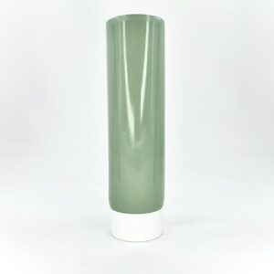 Wholesale cosmetic tube for cosmetic or skincare products, with turning lock system, PCR and Ocean-bound plastic available, customisable colour, size and printing