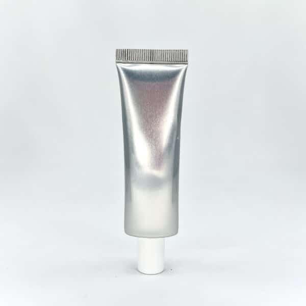 Wholesale cosmetic tube with applicator for cosmetic or skincare products, with turning lock system, PCR and Ocean-bound plastic available, customisable colour, size and printing