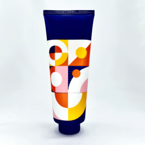 Wholesale one-piece mono-material cosmetic tube packaging, PCR and Ocean-bound plastic available, customisable colour, size and printing