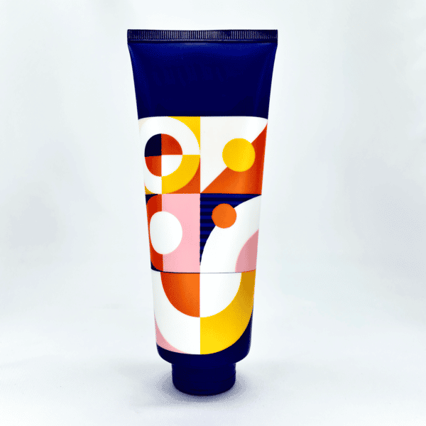 Wholesale one-piece mono-material cosmetic tube packaging, PCR and Ocean-bound plastic available, customisable colour, size and printing