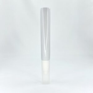 Wholesale cosmetic tube with applicator for cosmetic or skincare products, with turning lock system, PCR and Ocean-bound plastic available, customisable colour, size and printing