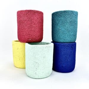 clay candle jar