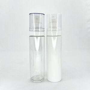 all-plastic bottle for skincare and cosmetic products.