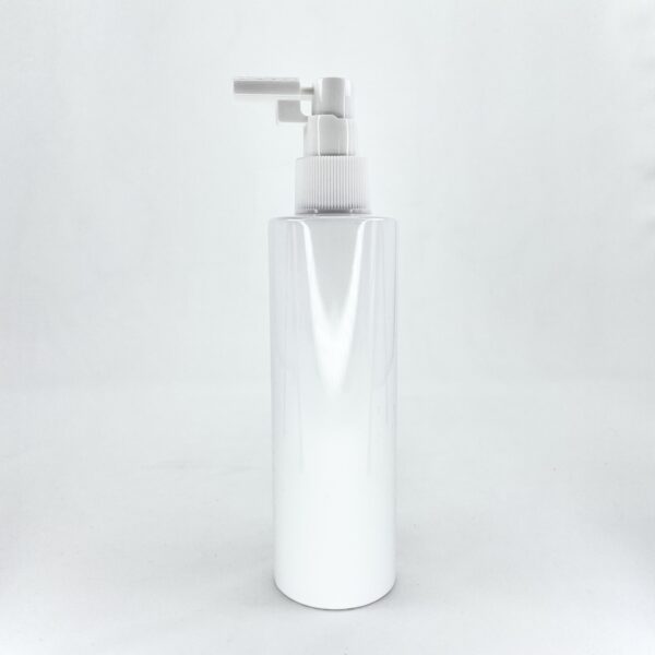all-plastic spray bottle for ear, oral , personal care, skincare products.