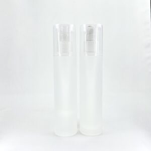 all-plastic spray/pump bottle for skincare products