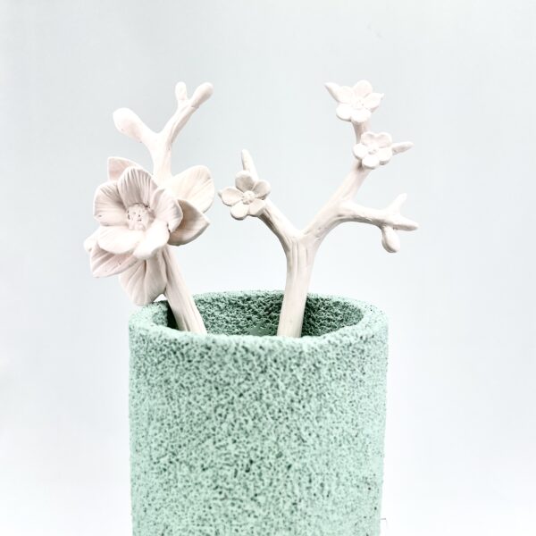 ceramic diffuser stick; diffuser stick; ceramic floral diffuser stick