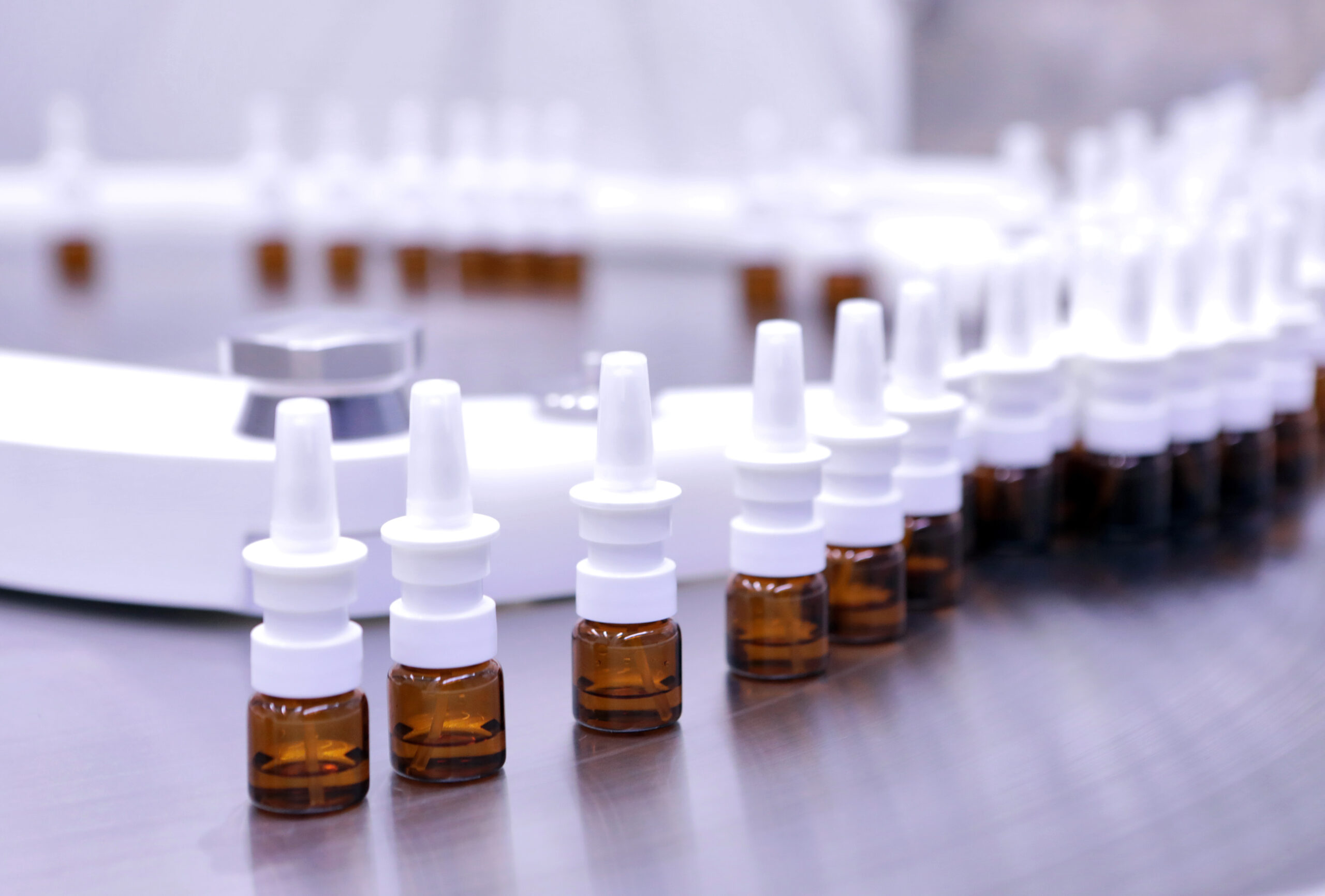 Cosmetic Glass Containers surface treatment